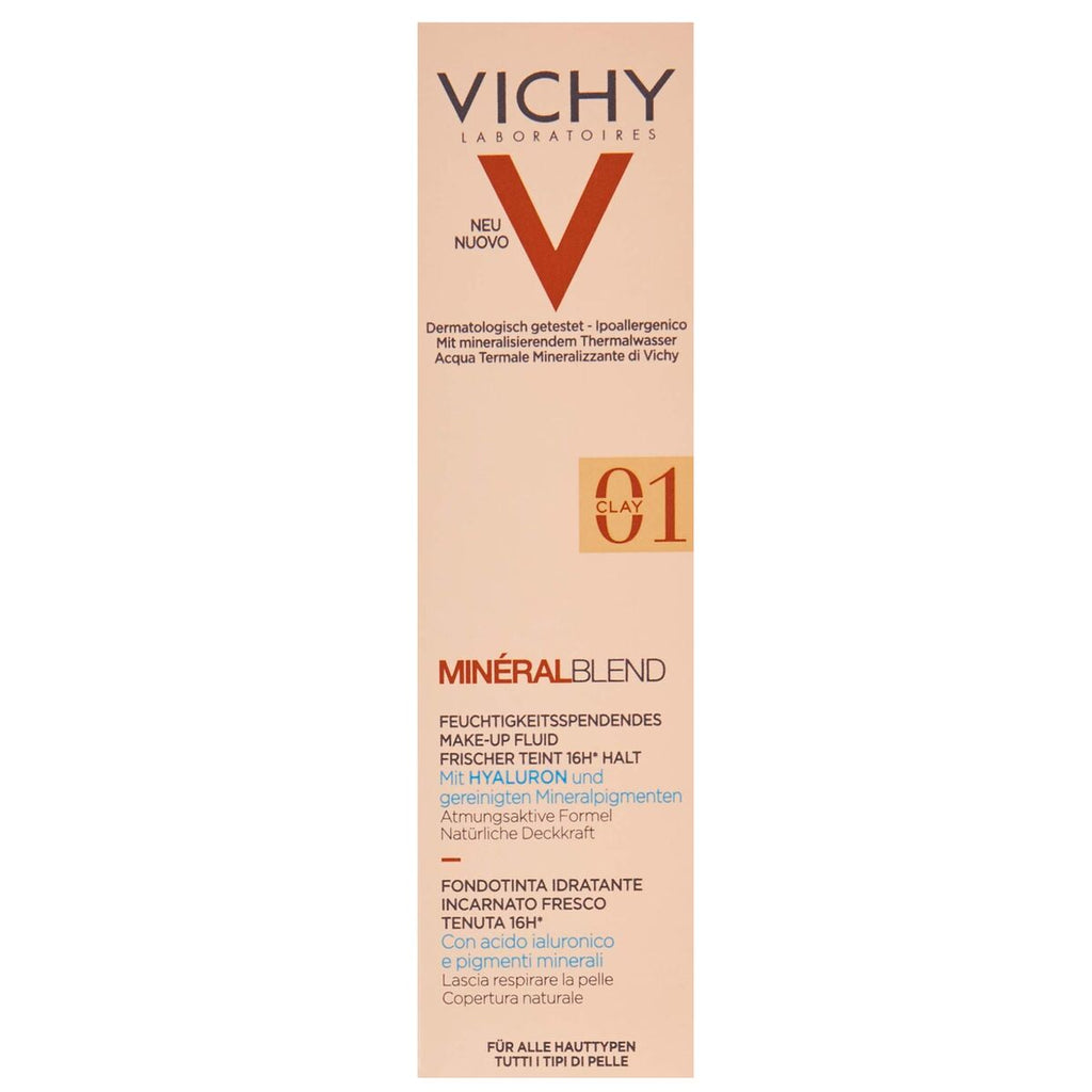 Fluid makeup basis vichy mineralblend nº 01 clay 30 ml