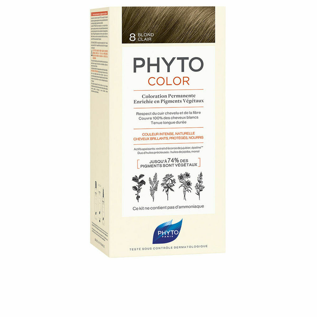 Dauerhafte coloration phyto phytocolor 8-rubio claro