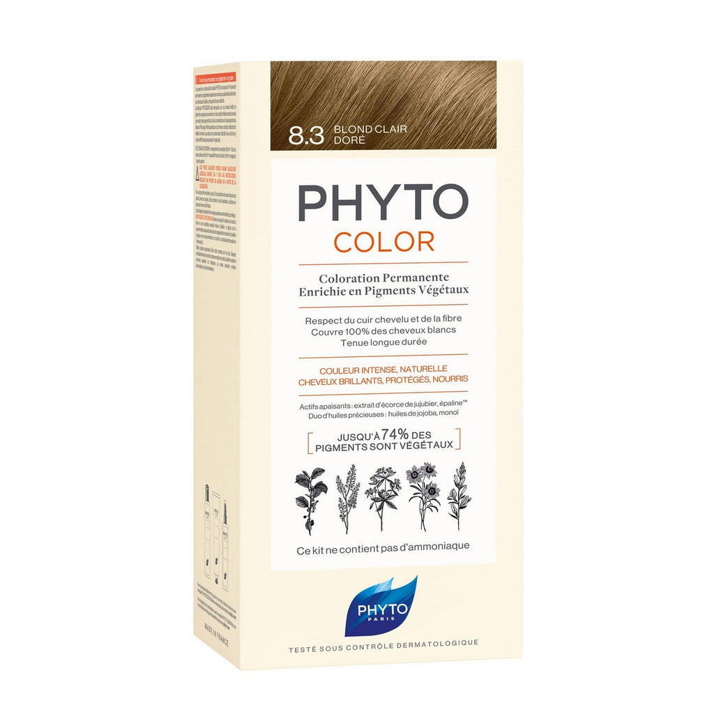 Dauerhafte coloration phyto paris color 8.3-light golden