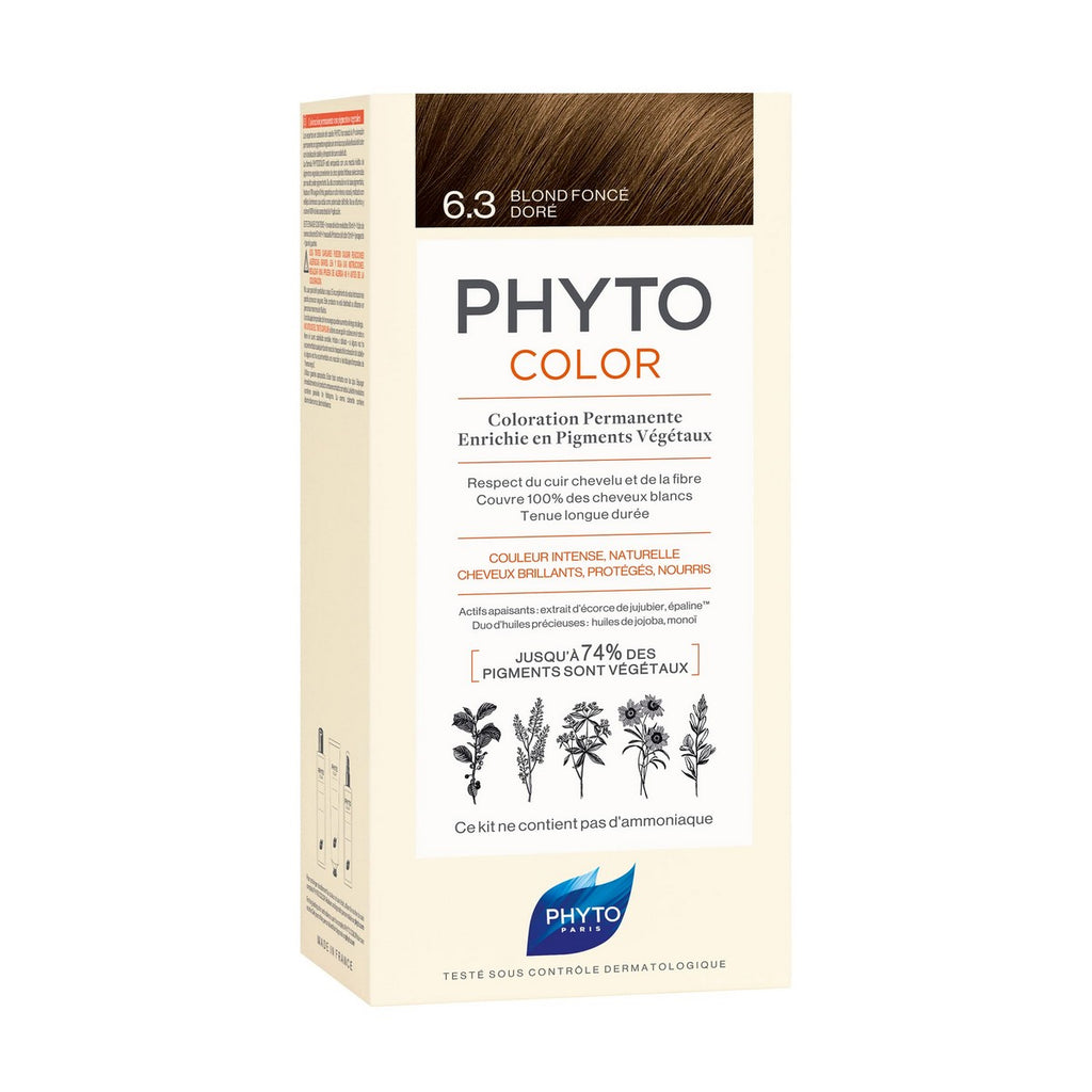 Dauerhafte coloration phyto paris phytocolor 6.3-rubio