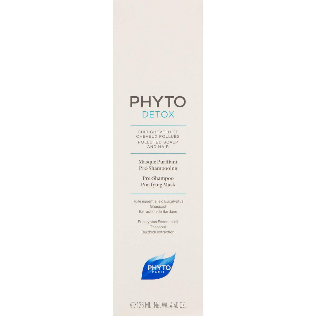 Reinigende gesichtsmaske phyto paris phytodetox pre-shampoo