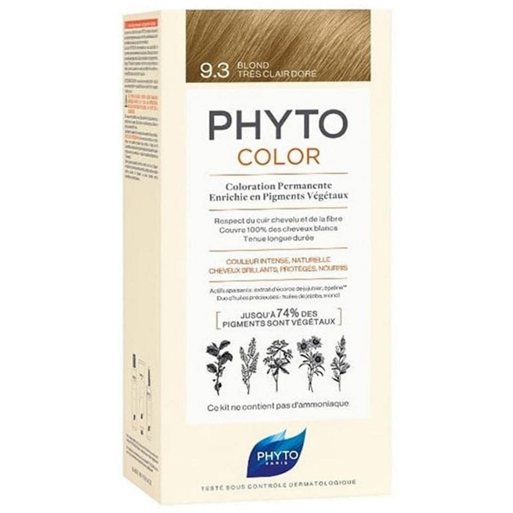 Dauerhafte coloration phyto paris phytocolor 9.3-rubio