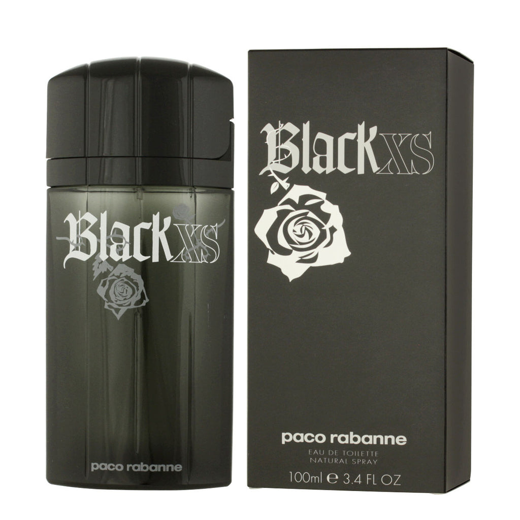 Herrenparfüm paco rabanne edt black xs 100 ml - schönheit