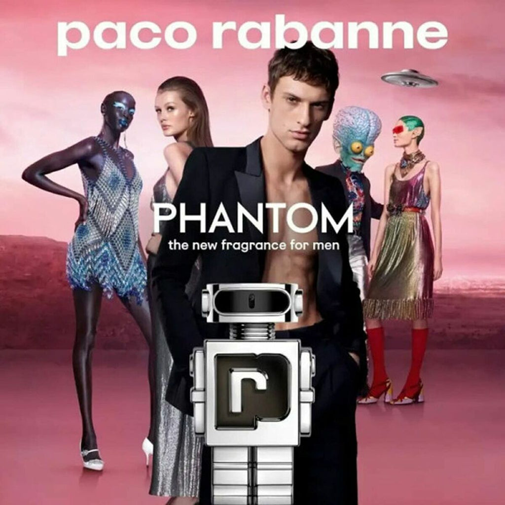 Herrenparfüm paco rabanne phantom parfum edt - schönheit