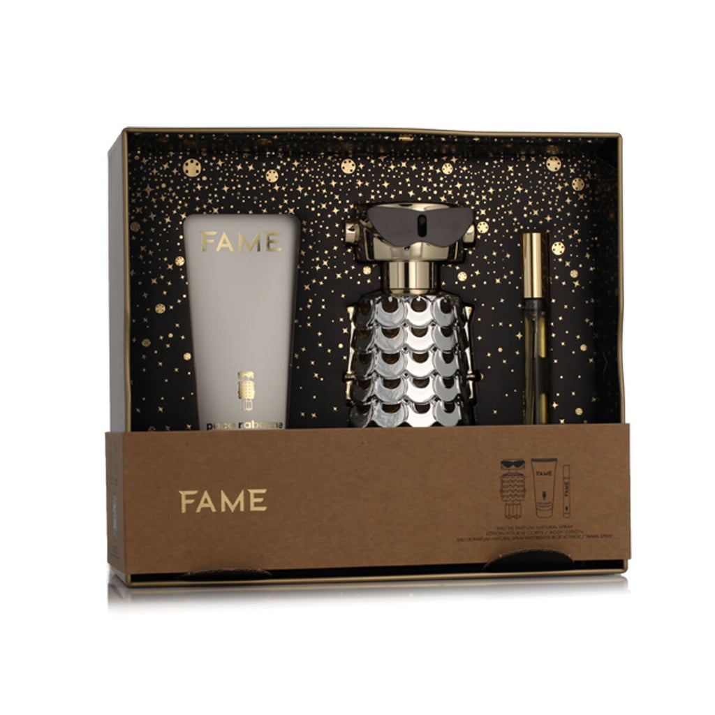 Unisex-parfüm paco rabanne fame edp 3 stücke - schönheit