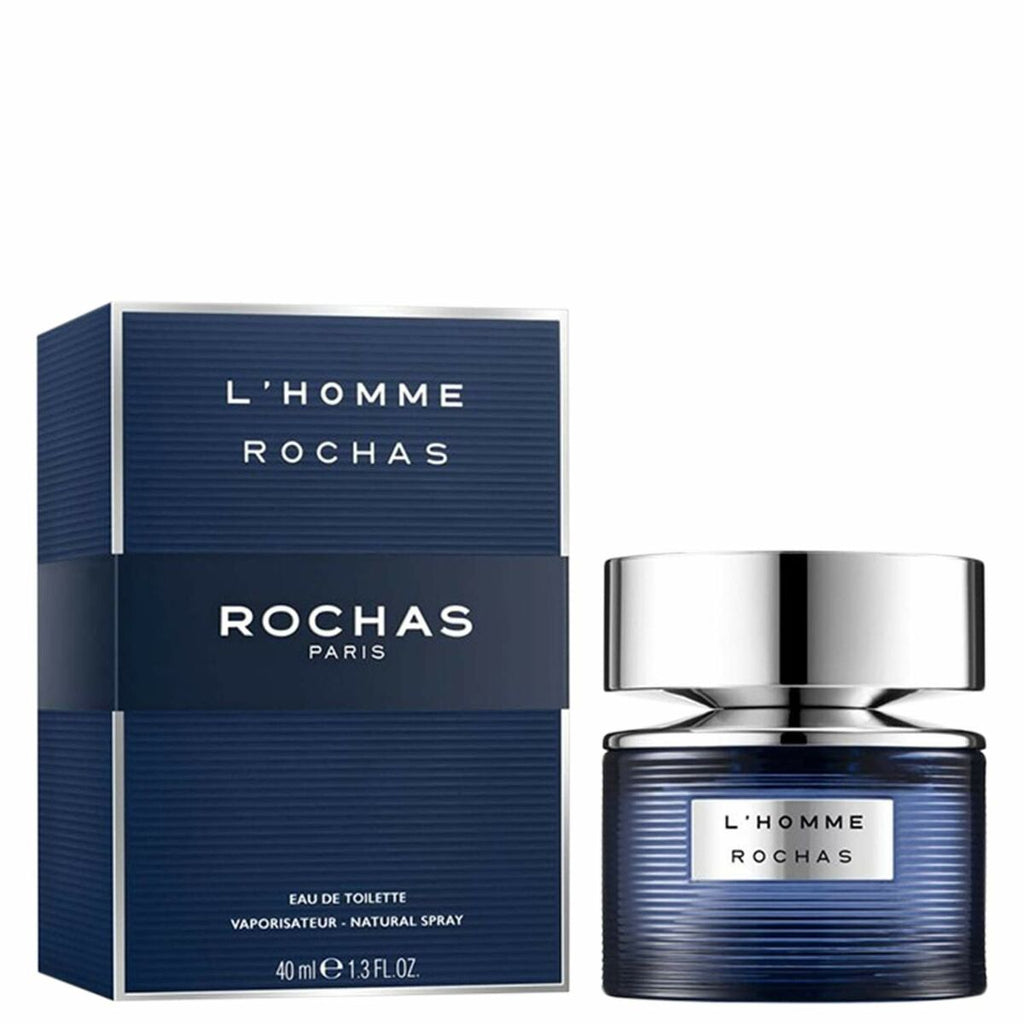 Herrenparfüm rochas l’homme edt 40 ml - schönheit