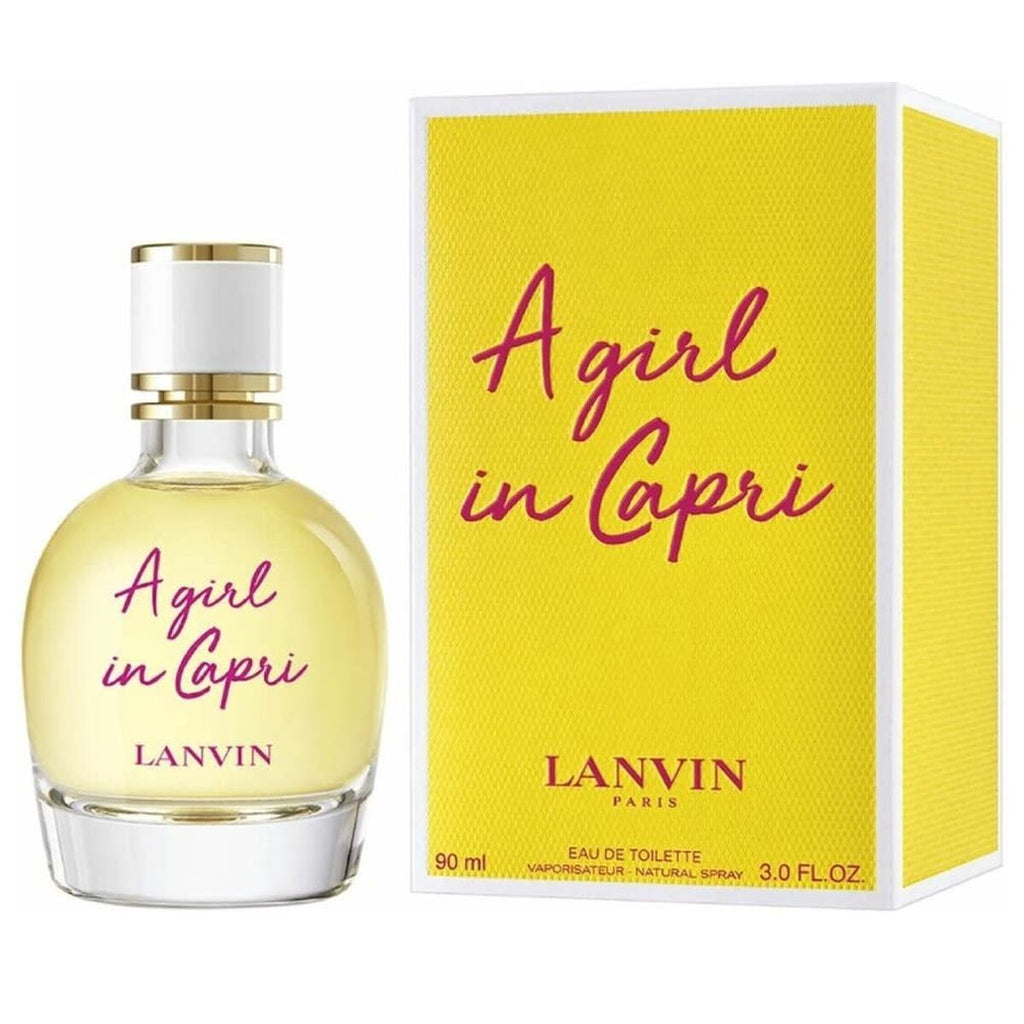 Damenparfüm lanvin a girl in capri - schönheit parfums