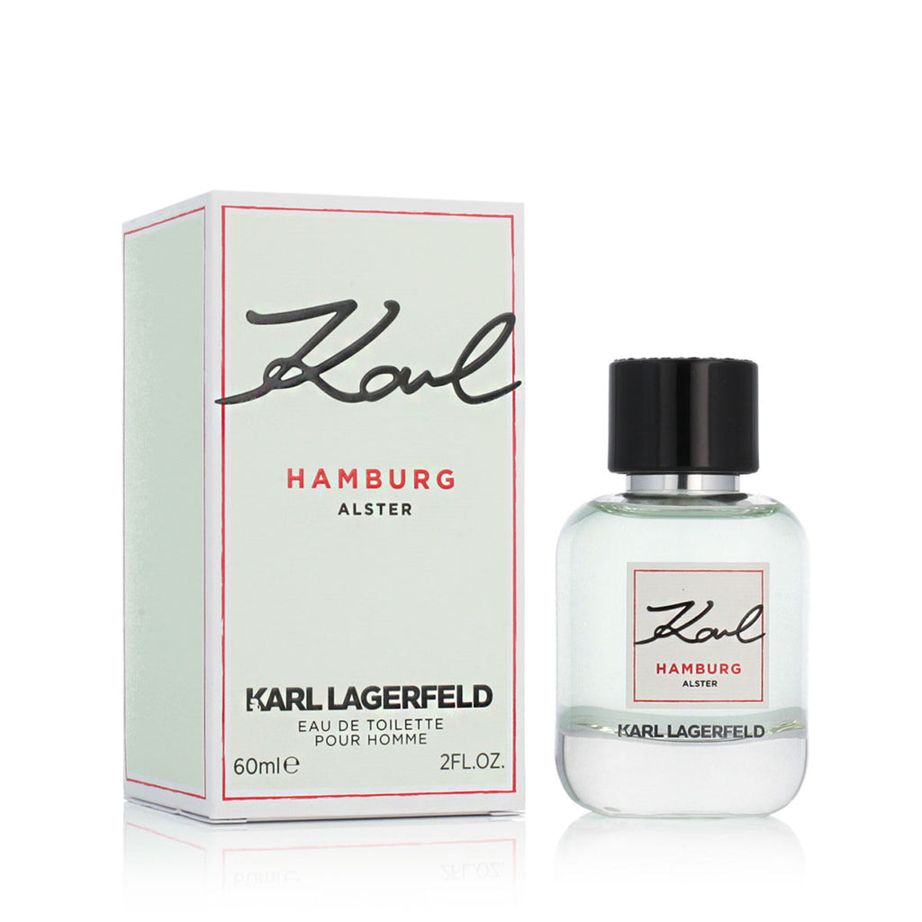 Herrenparfüm karl lagerfeld edt hamburg alster (60 ml)