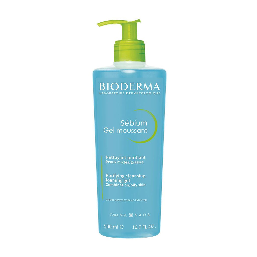 Gel-schaumreiniger bioderma sébium 500 ml - schönheit