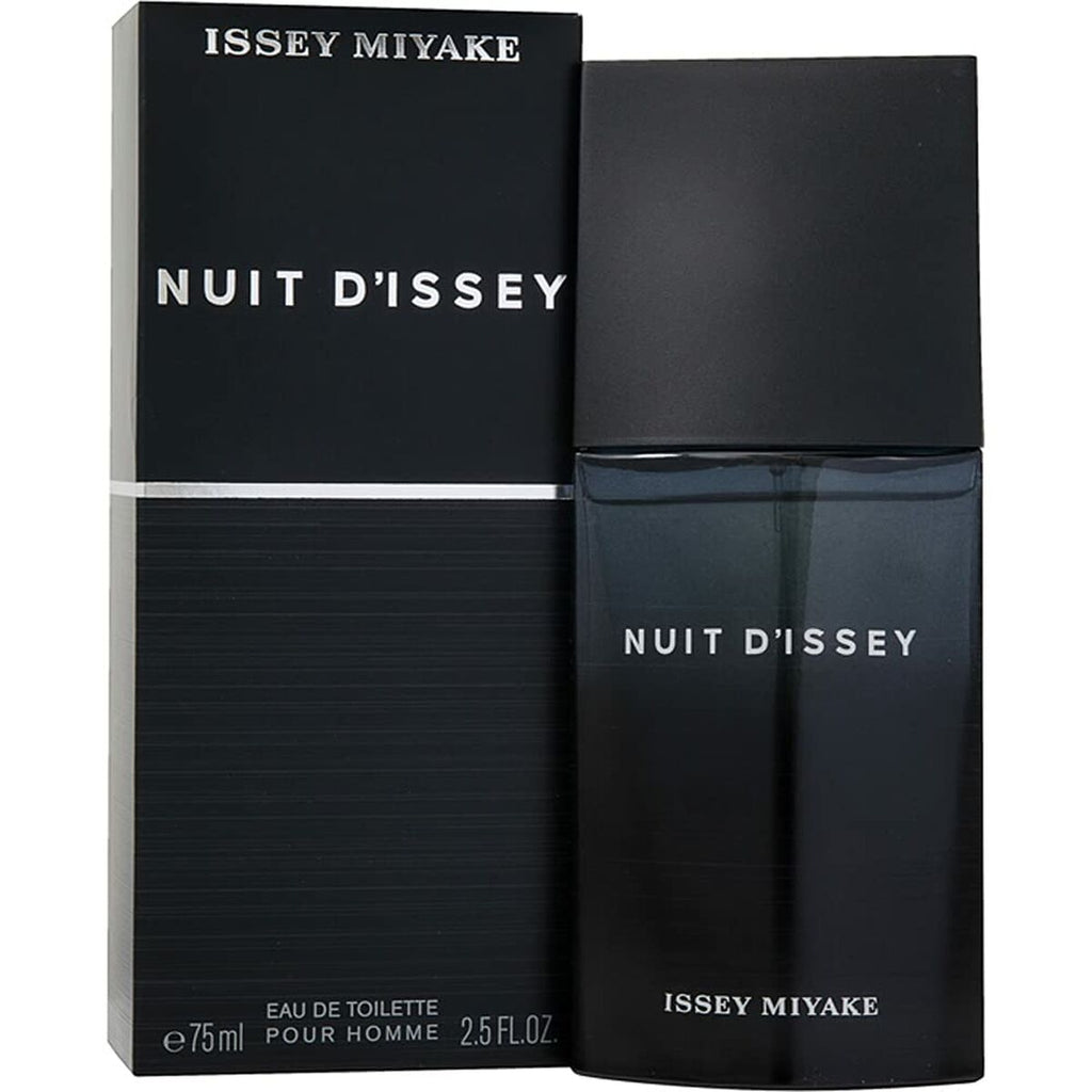 Herrenparfüm issey miyake edt nuit d’issey 75 ml