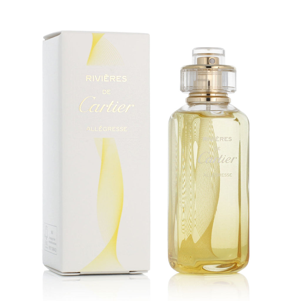 Unisex-parfüm cartier rivières de allégresse edt 100 ml