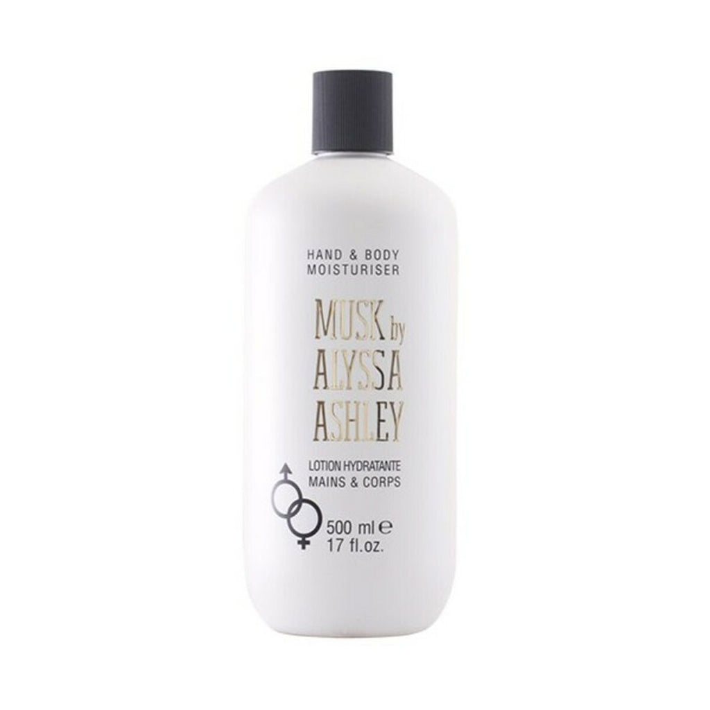 Feuchtigkeitsspendende lotion musk alyssa ashley (500 ml)