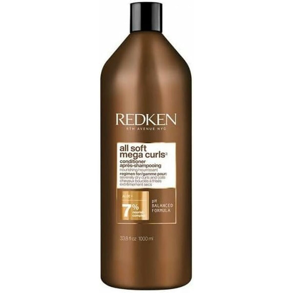 Nährende balsamspülung redken all soft mega curls 1 l