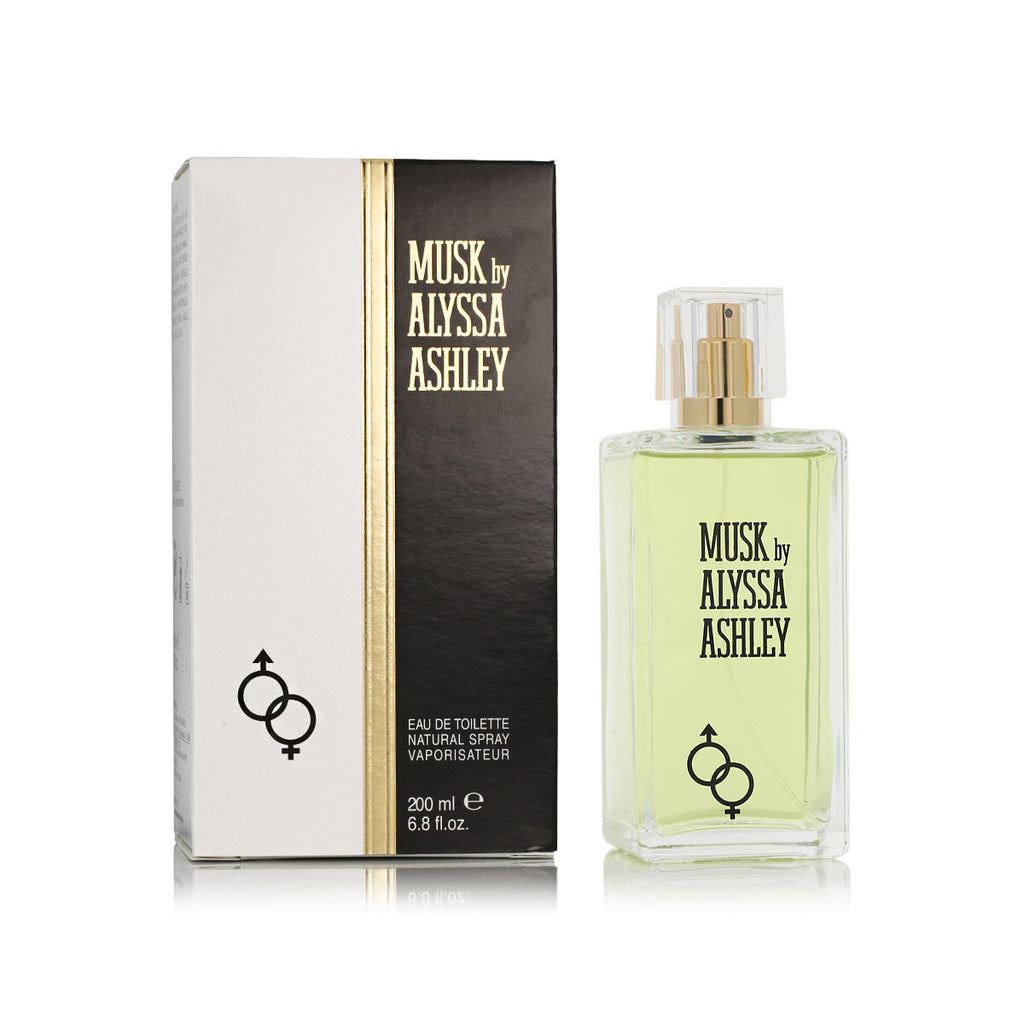 Unisex-parfüm alyssa ashley musk edt 200 ml - schönheit