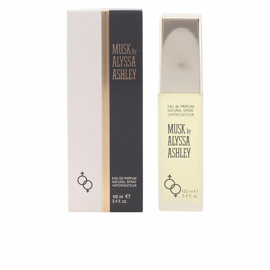 Unisex-parfüm alyssa ashley edp 100 ml musk - schönheit