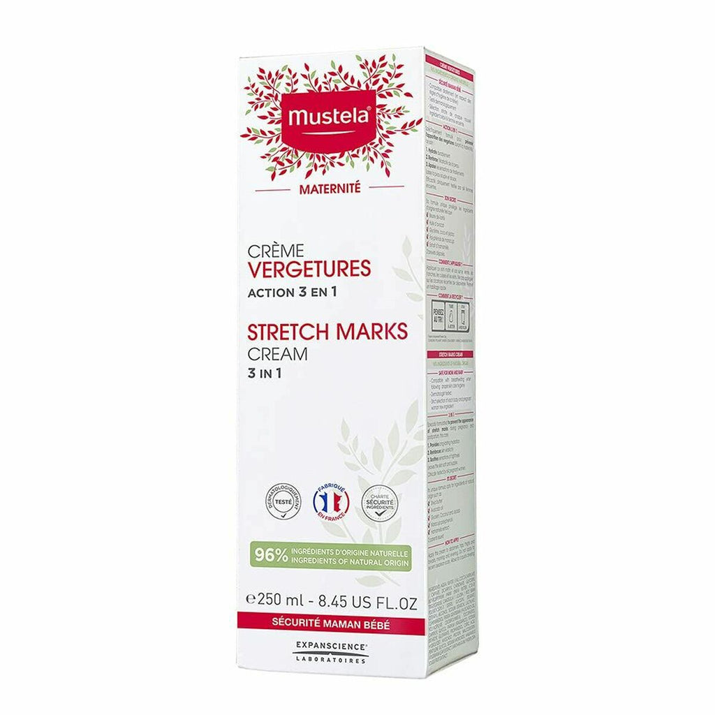 Anti-strias körpercreme mustela 3 in 1 250 ml - schönheit