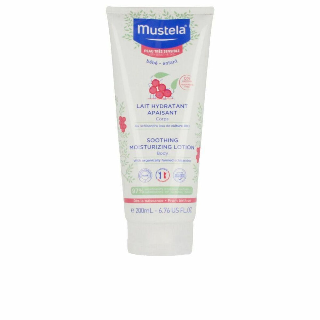 Beruhigende lotion mustela baby feuchtigkeitsspendend (200