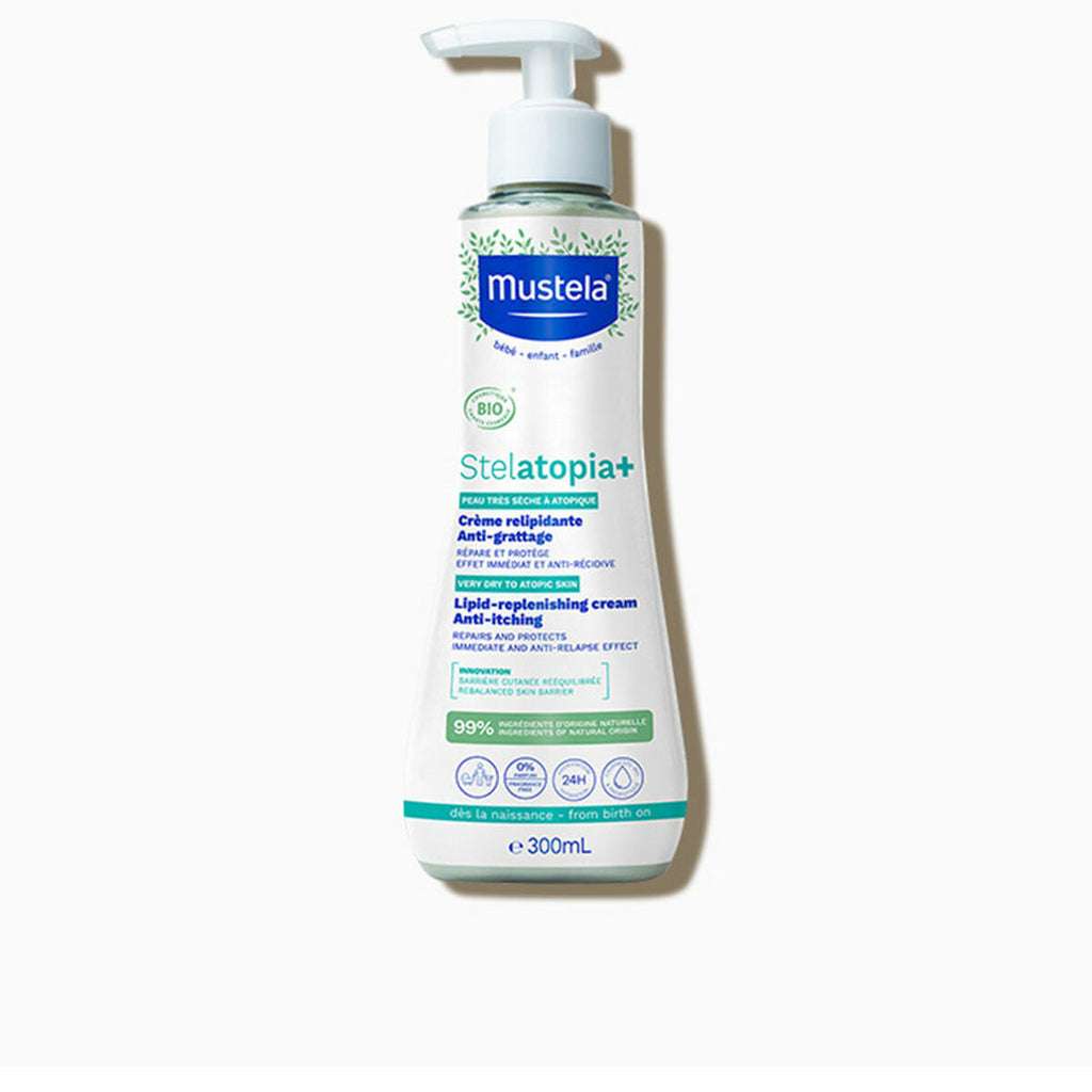 Baby reparaturcreme mustela stelatopia + bio 300 ml