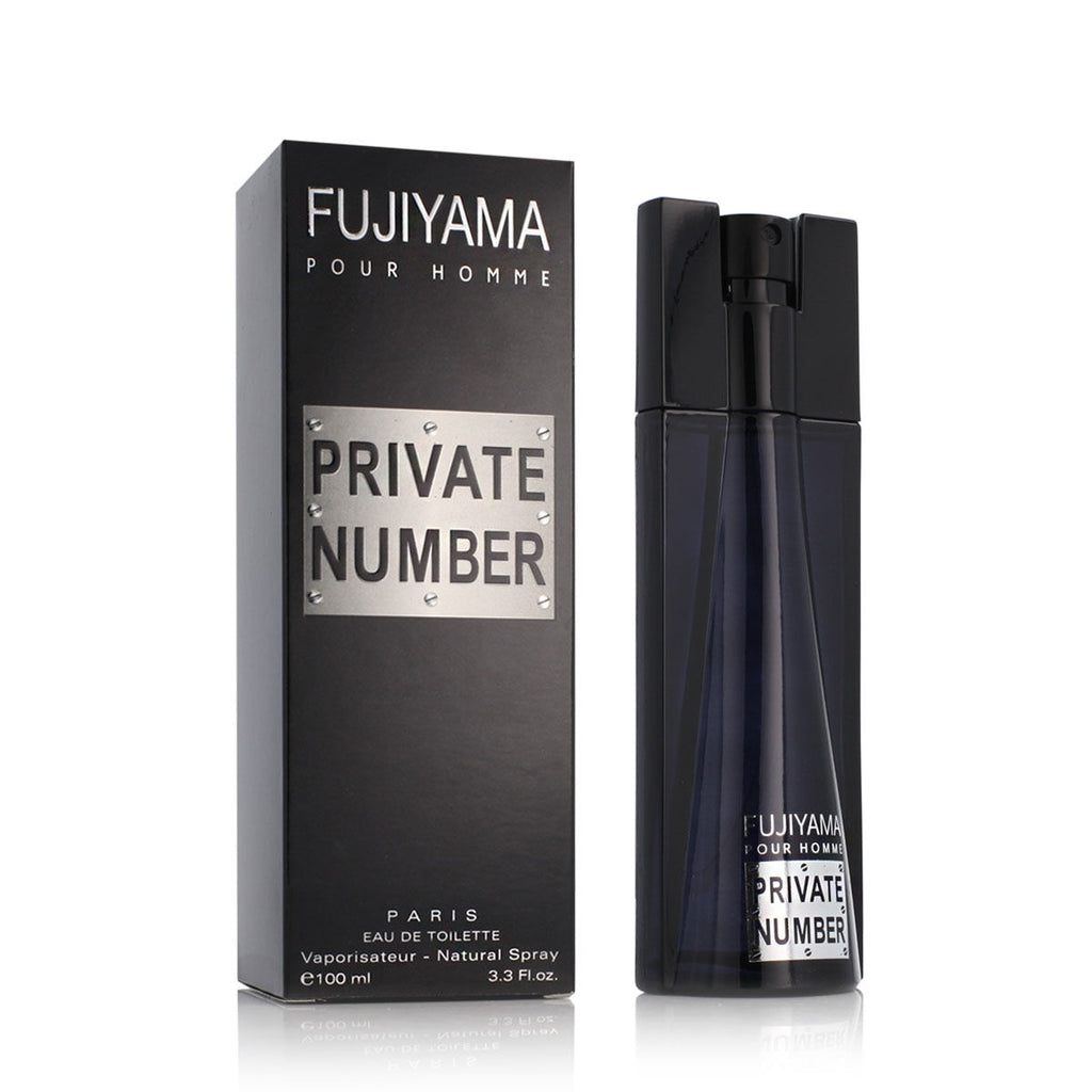 Herrenparfüm fujiyama edt private number pour homme 100 ml