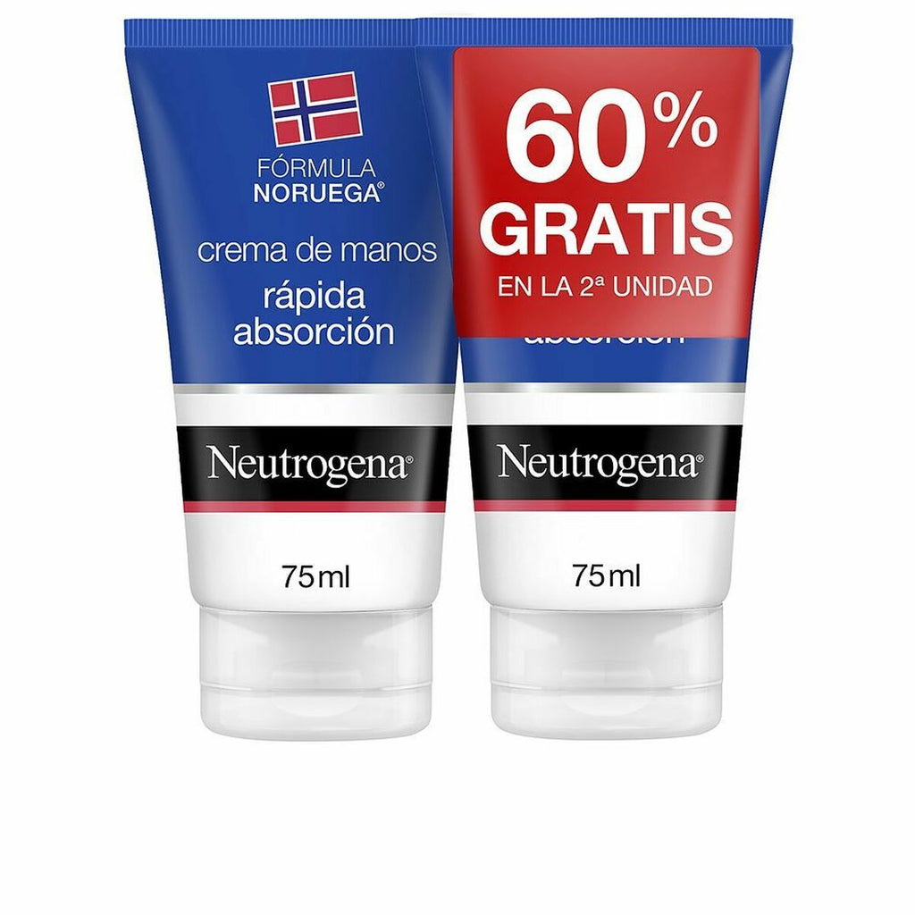 Handcreme neutrogena schnappschuss absorption (2 x 75 ml)