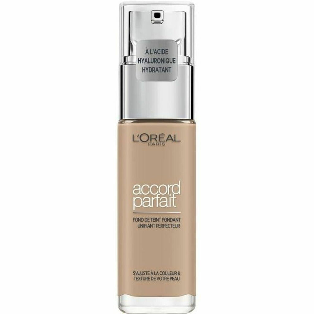 Fluid makeup basis l’oreal make up accord parfait nº 4.n