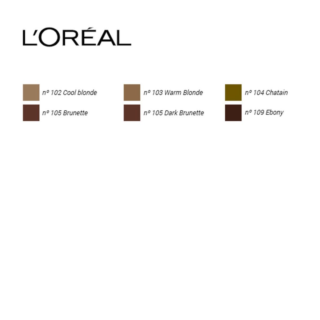 Augenbrauen-make-up unbelieva brow l’oreal make up