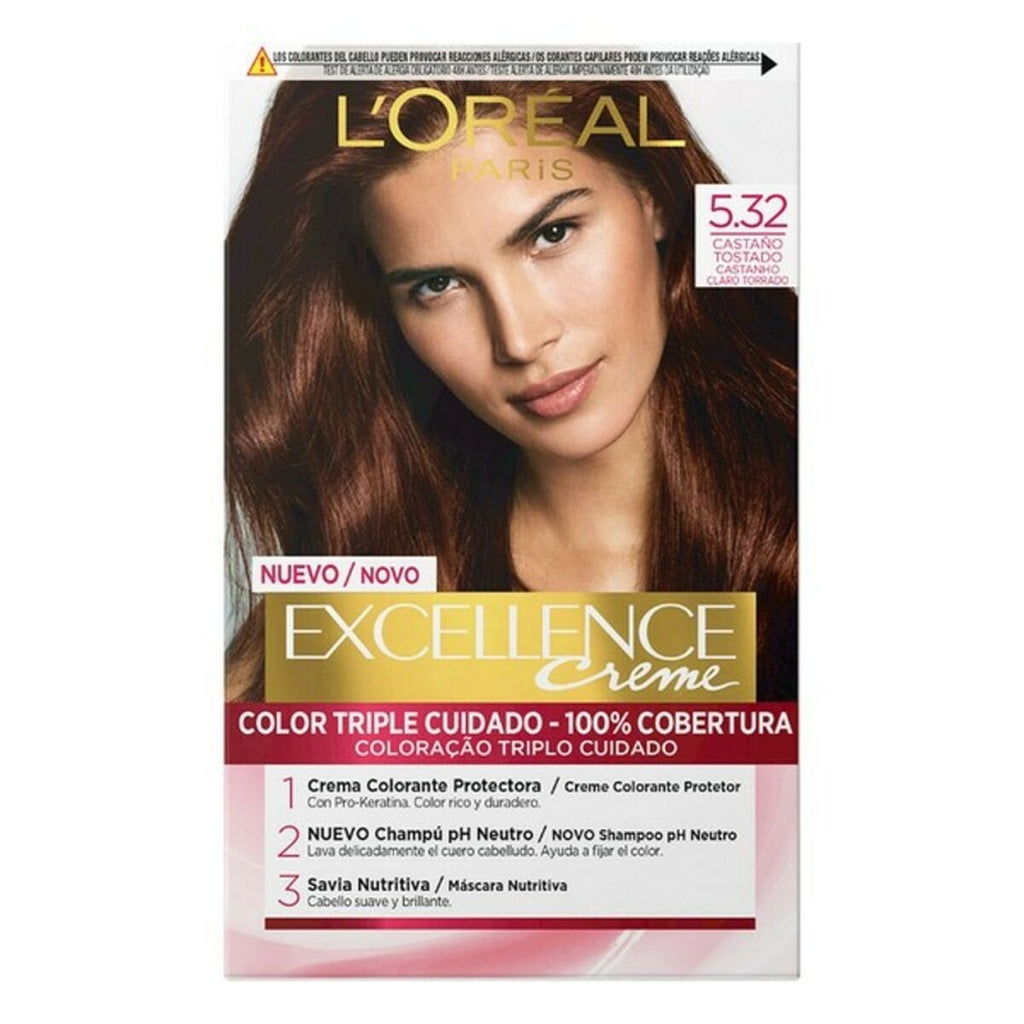 Dauerfärbung excellence l’oréal paris aa112600 5.32 nº