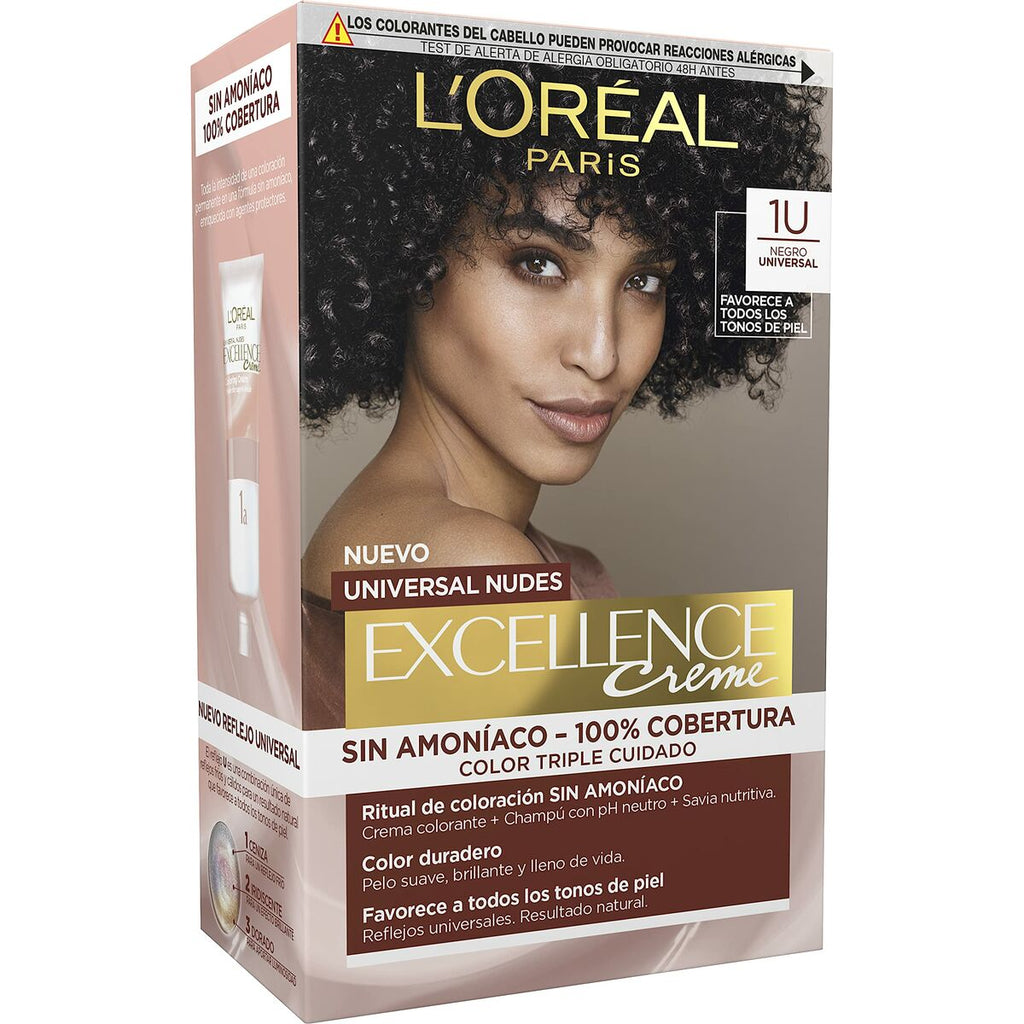 Dauerfärbung l’oreal make up excellence schwarz