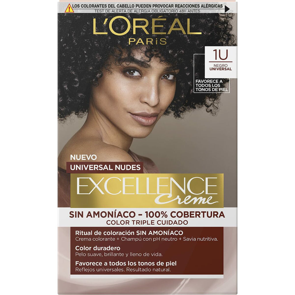 Dauerfärbung l’oreal make up excellence schwarz