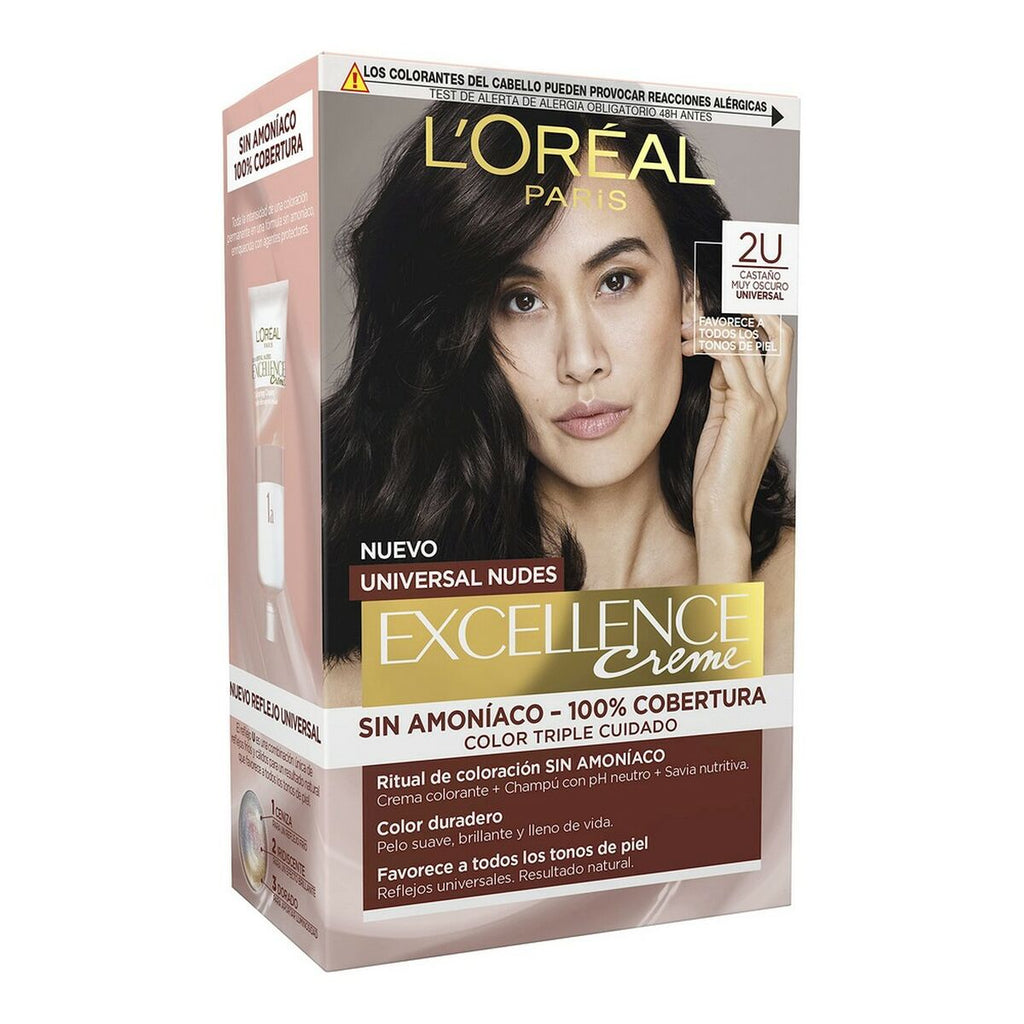 Amoniakfreie färbung l’oreal make up excellence