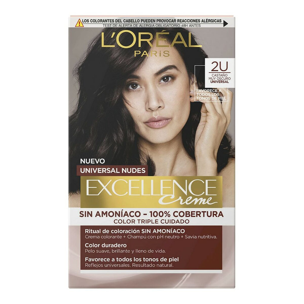 Amoniakfreie färbung l’oreal make up excellence