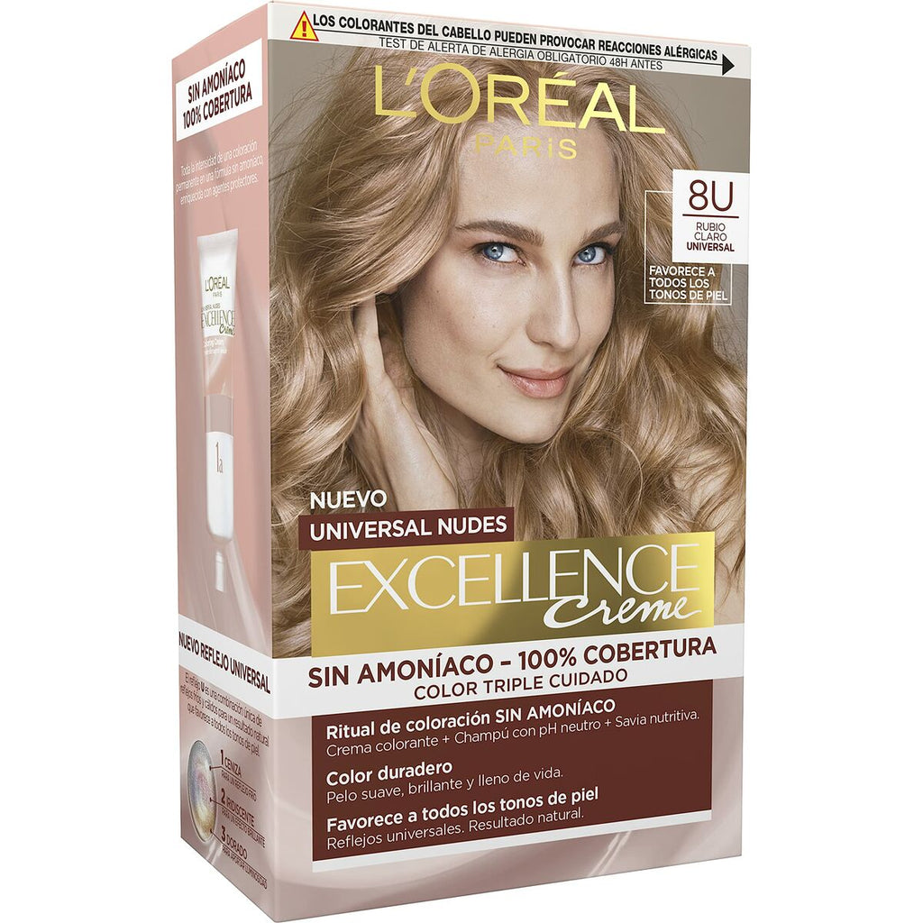 Dauerfärbung l’oréal paris excellence nº 8.0-rubio