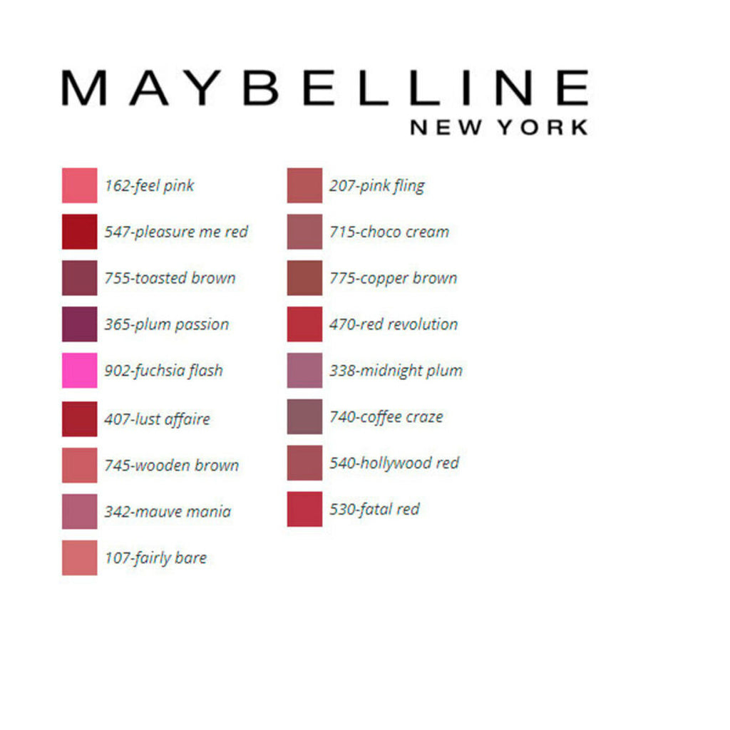 Lippenstift color sensational maybelline - schönheit make-up