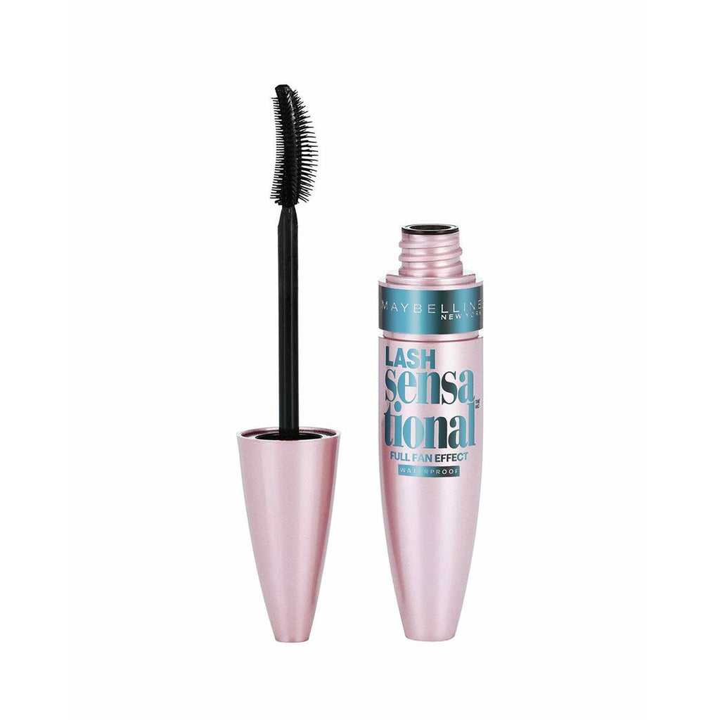 Wimperntusche lash sensational waterproof maybelline (9,5