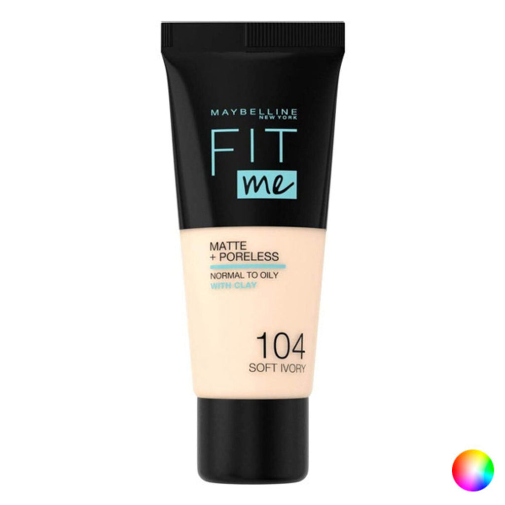 Fluid makeup basis fit me! Maybelline (30 ml) - schönheit