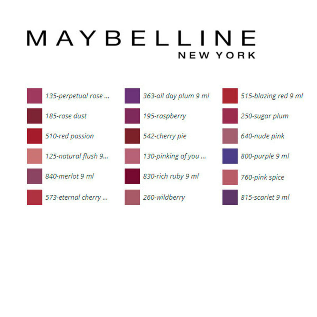Lippenstift superstay maybelline - schönheit make-up
