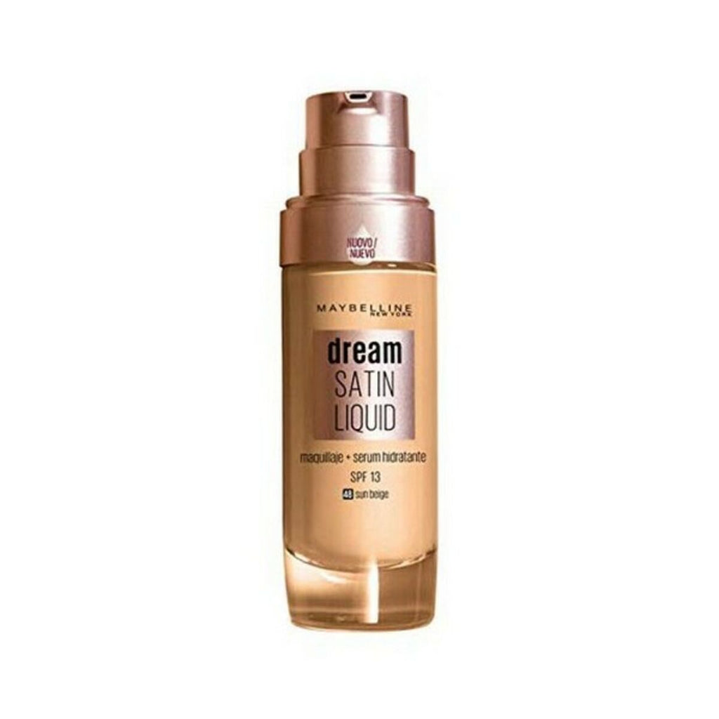 Fluid makeup basis dream satin liquid maybelline (30 ml)