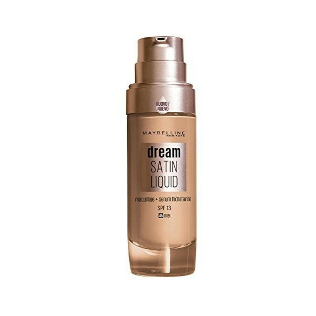 Fluid makeup basis dream satin liquid maybelline (30 ml)