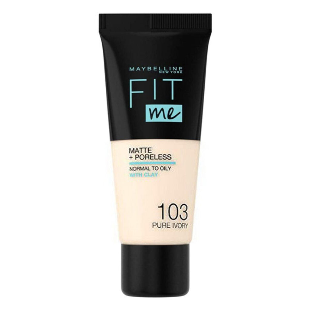 Fluid makeup basis fit me! Maybelline (30 ml) - schönheit