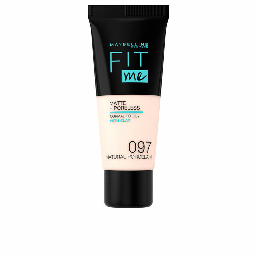 Fluid makeup basis maybelline fit me! Nº 97 natural