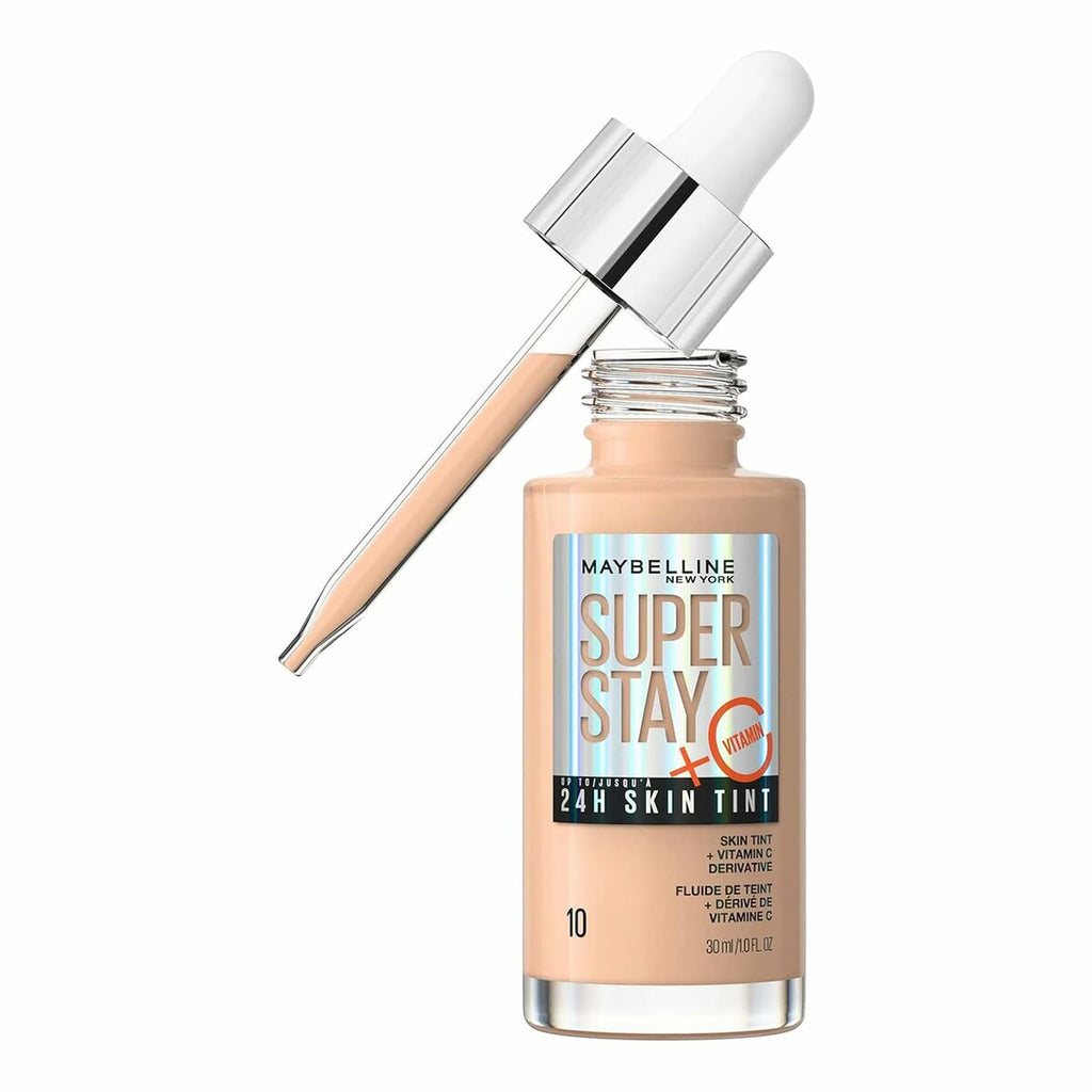 Fluid makeup basis maybelline super stay skin tint vitamin