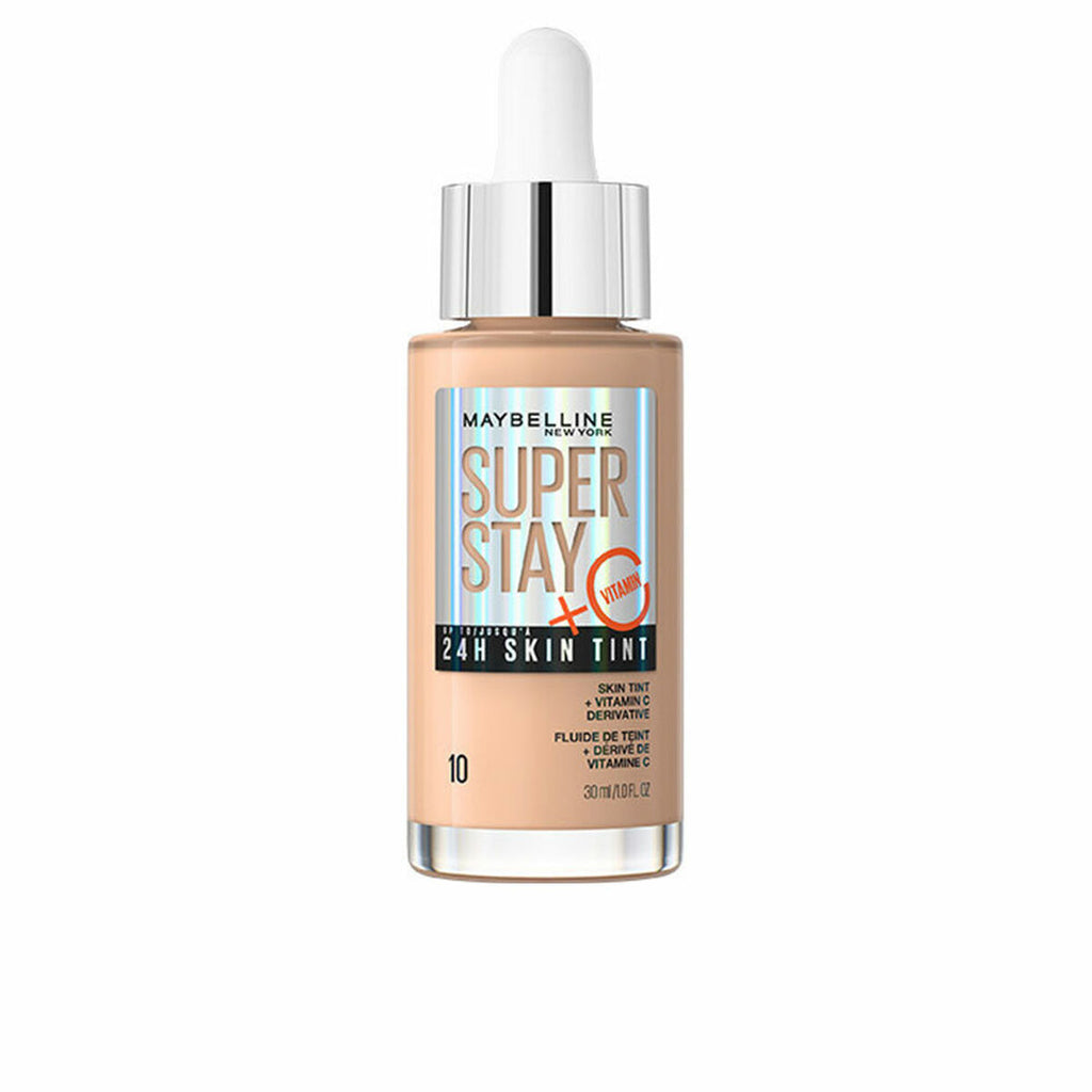 Fluid makeup basis maybelline super stay skin tint vitamin