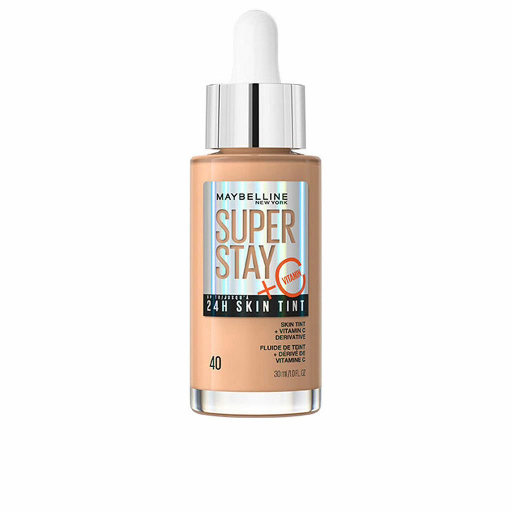 Fluid makeup basis maybelline super stay skin tint vitamin