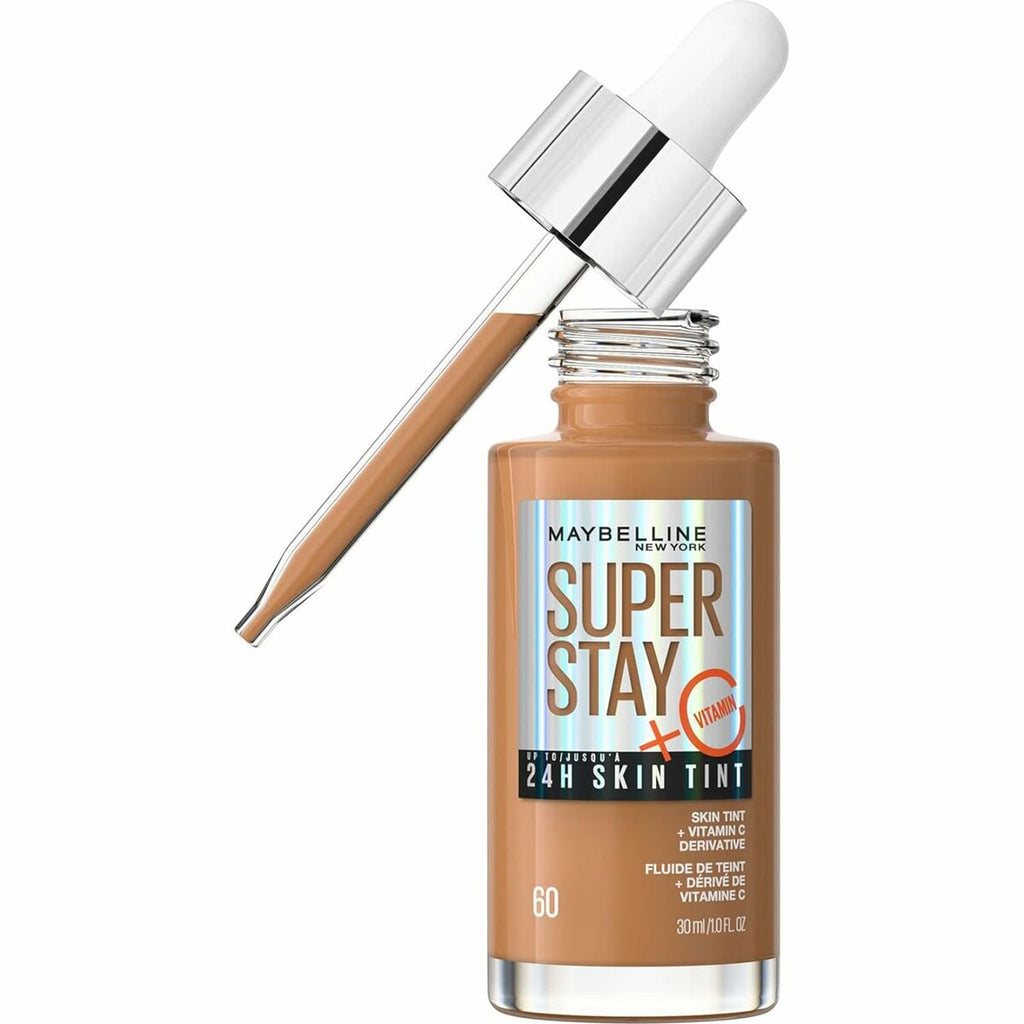 Fluid makeup basis maybelline super stay skin tint vitamin