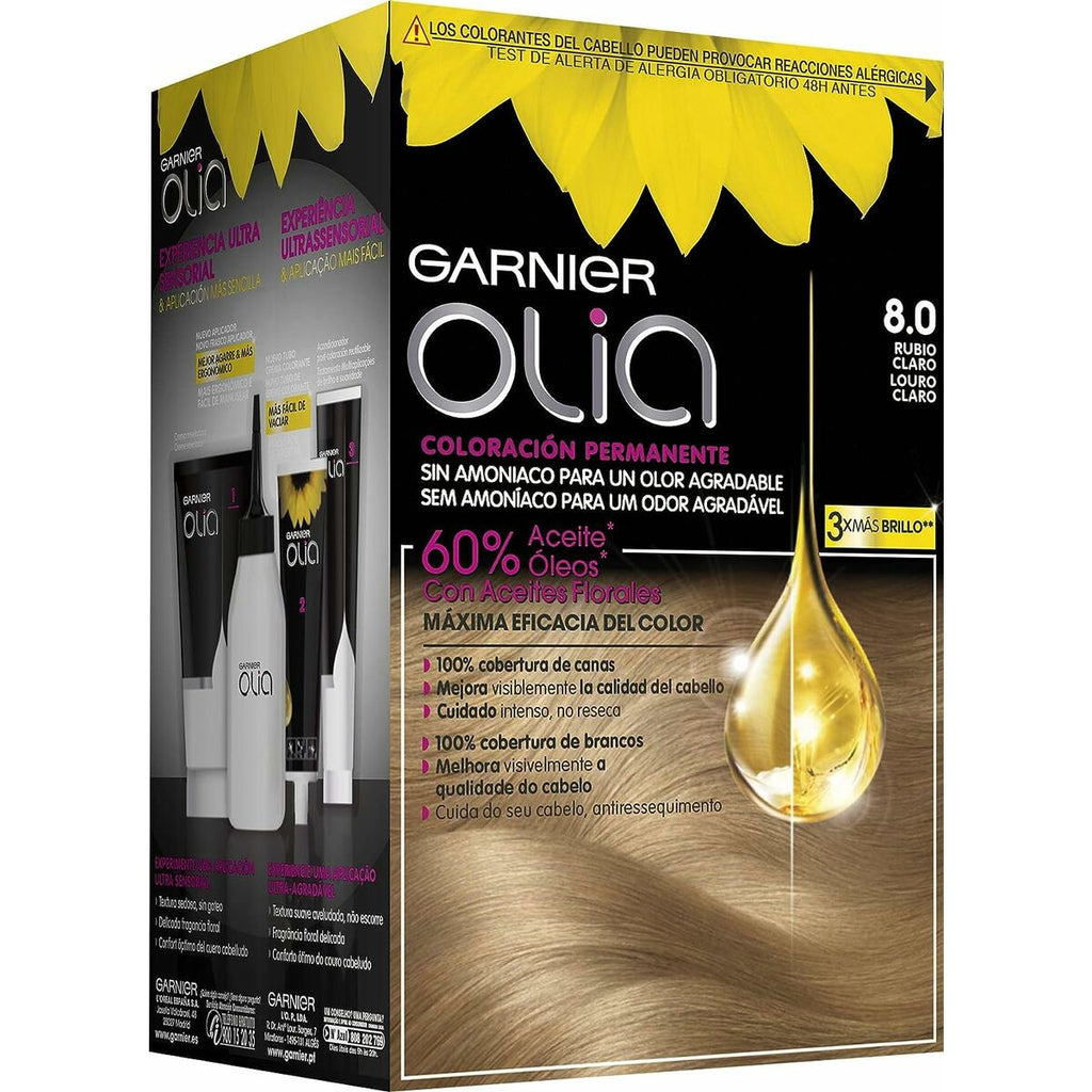 Amoniakfreie färbung olia garnier 3600541235120