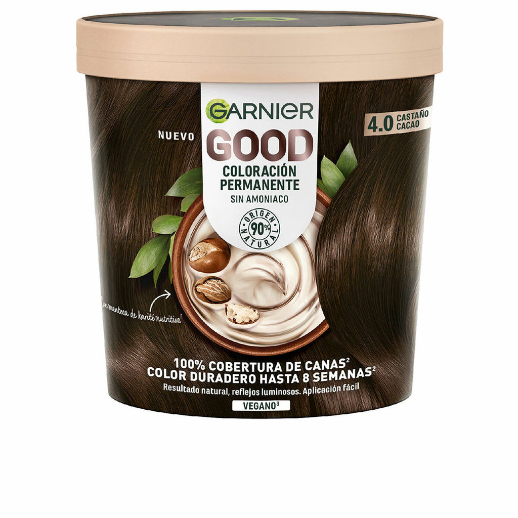 Dauerfärbung garnier good cocoa kastanie nº 4.0 (1