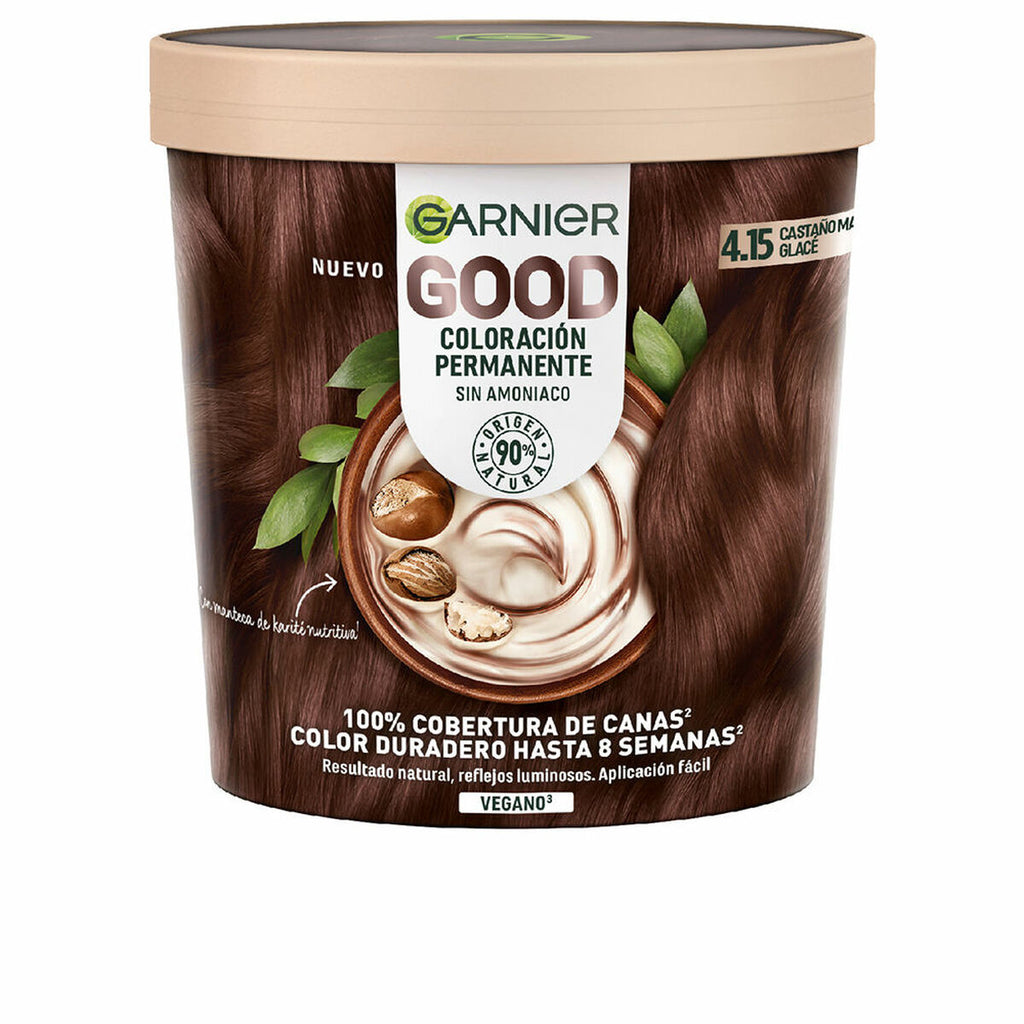 Dauerfärbung garnier good glacé kastanie nº 4.15 (1