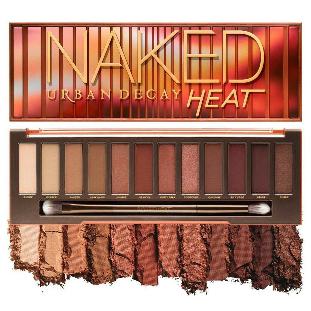 Palette mit lidschatten urban decay naked heat (11,4 g)