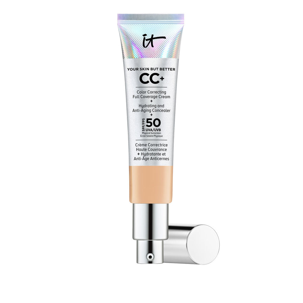 Cc cream it cosmetics your skin but better medium tan spf