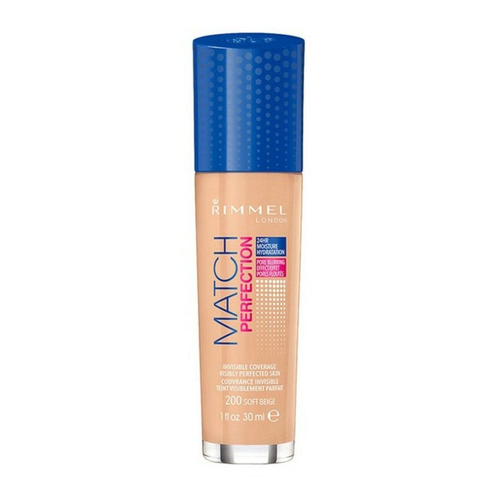 Fluid makeup basis match perfection rimmel london (30 ml)